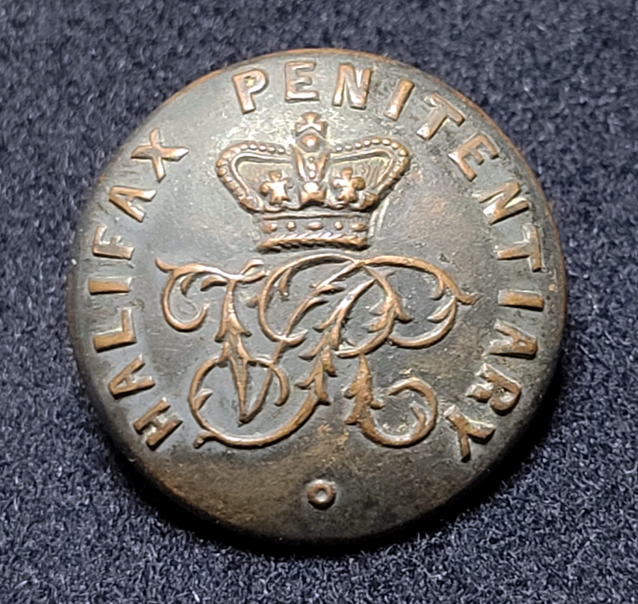 Halifax Pen tunic button